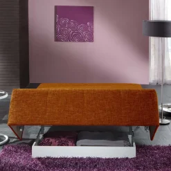 Wohnen Schlafsofas*Ausklappbares Sofa in Orange - Matrona