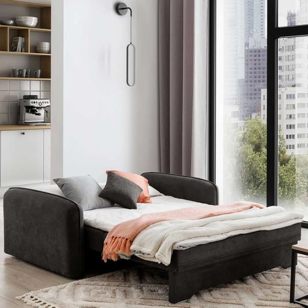 Wohnen Ausklappbares Sofa mit Bonell Federkern - Franatico