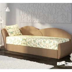 Wohnen Ausziehbare Recamiere mit mehrfarbigem Blumenmuster - Laci