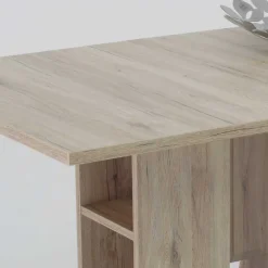 Wohnen Esszimmertische|Tische*Ausziehbarer Esstisch mit Säulengestell Regal - Casbella