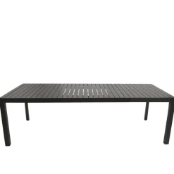 Wohnen Metall-Gartenmöbel*Ausziehbarer Gartentisch in Anthrazit - Taba