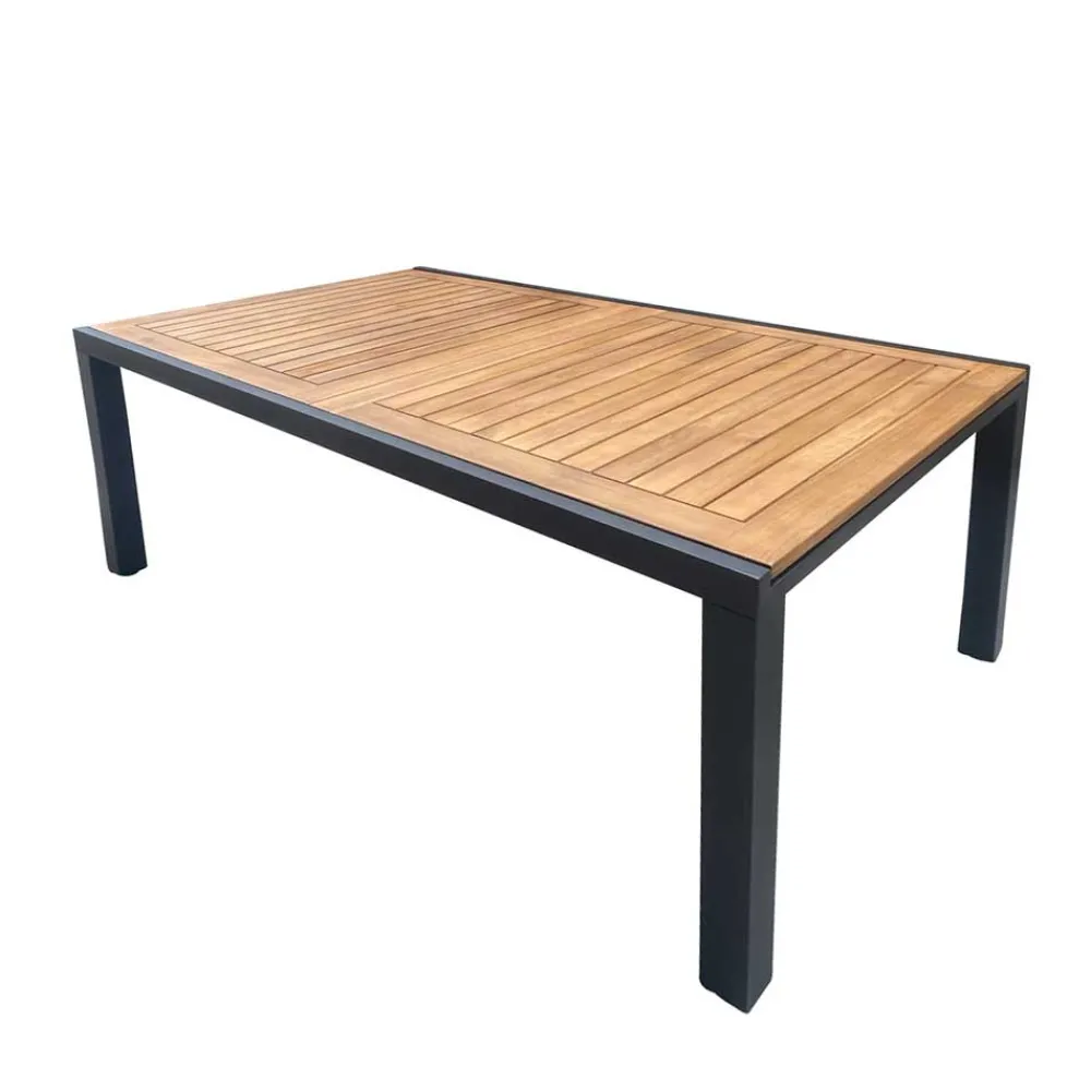 Wohnen Ausziehbarer Terrassentisch in Akazie - Grodasso