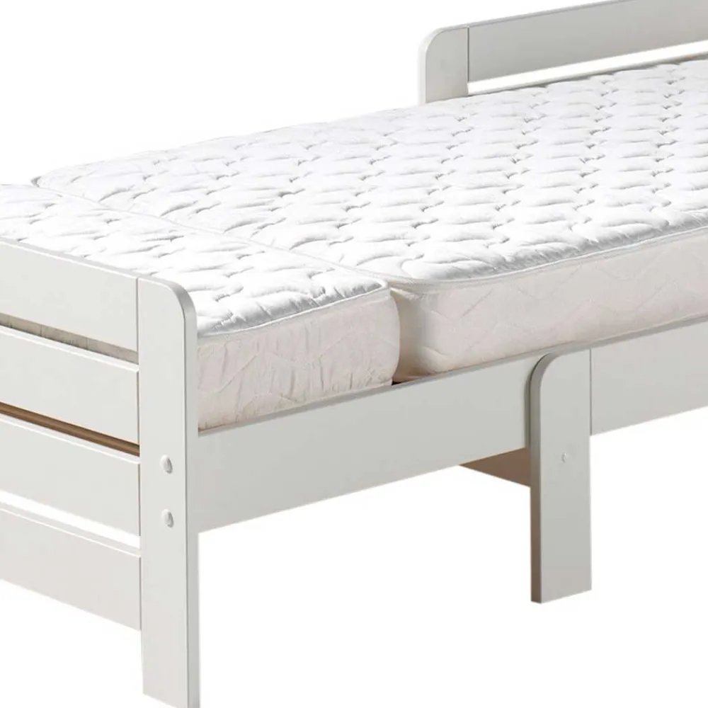 Kinder Wohnen Ausziehbares Kinderbett in zwei Größen - Rivossa