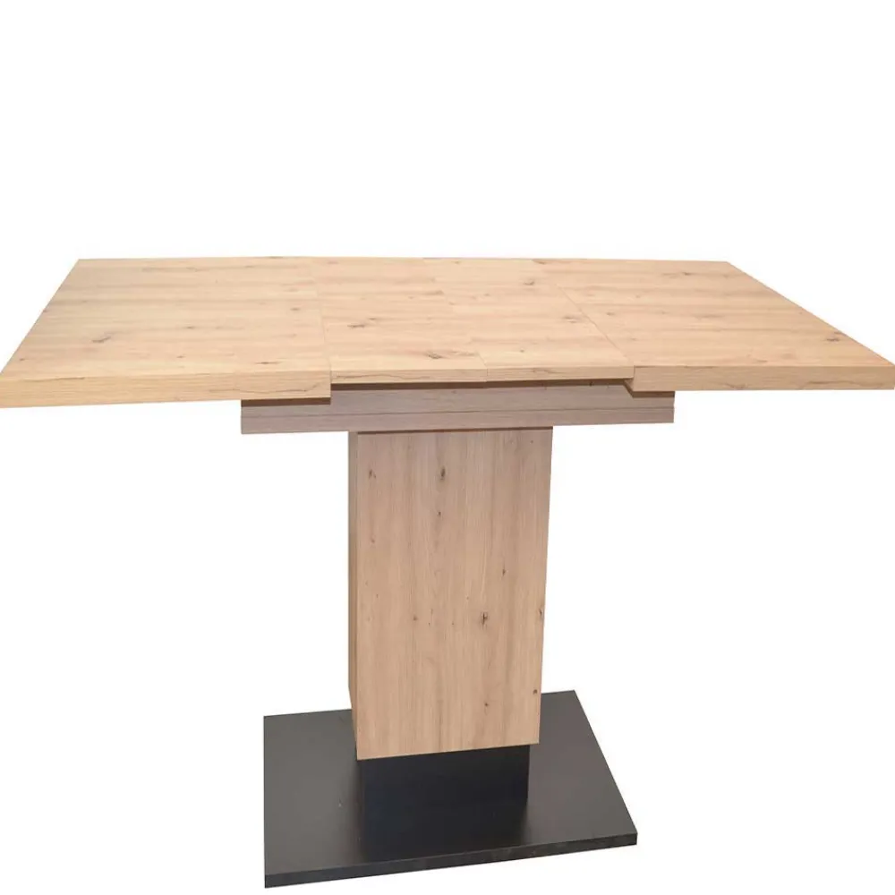 Wohnen Ausziehtisch & Freischwinger Set - Glade (fünfteilig)