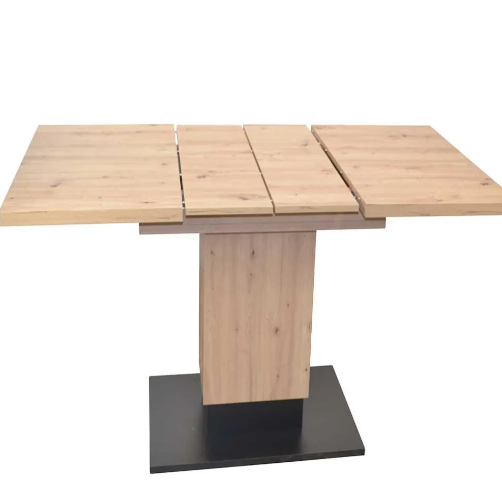 Wohnen Ausziehtisch & Freischwinger Set - Glade (fünfteilig)