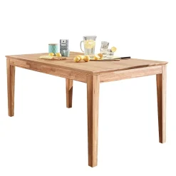 Wohnen Naturholzmöbel|Tische*Ausziehtisch aus massiver Wildeiche geölt - Flo