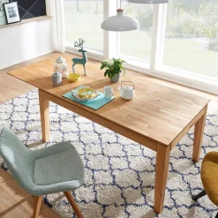 Wohnen Naturholzmöbel|Tische*Ausziehtisch aus massiver Wildeiche geölt - Flo