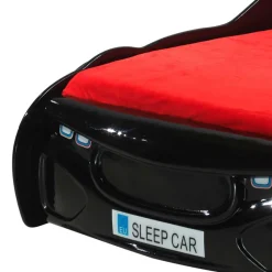 Kinder Wohnen Autobett mit Matratze - Rennwagen Design - Olivo