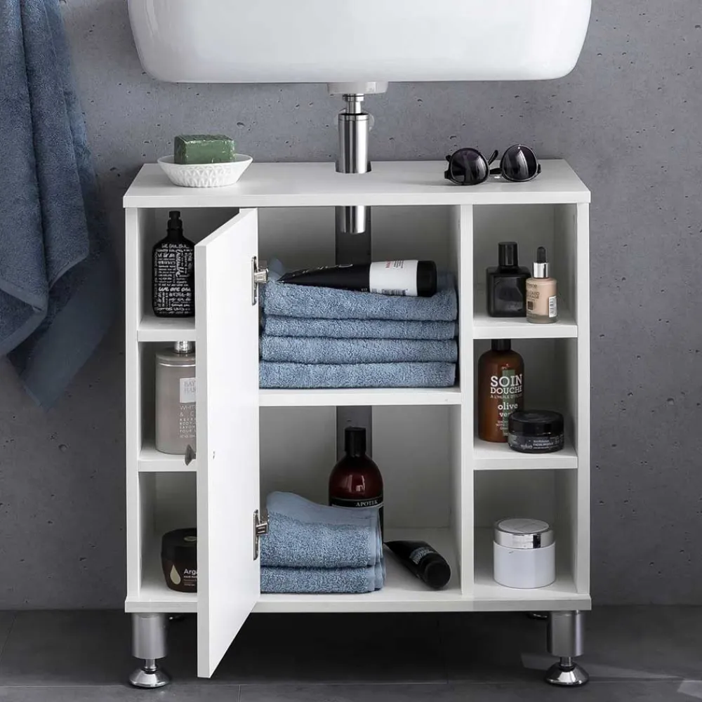 Wohnen Waschtisch|Waschbeckenunterschränke*Bad Becken Unterschrank mit 6 Fächern - Duffy