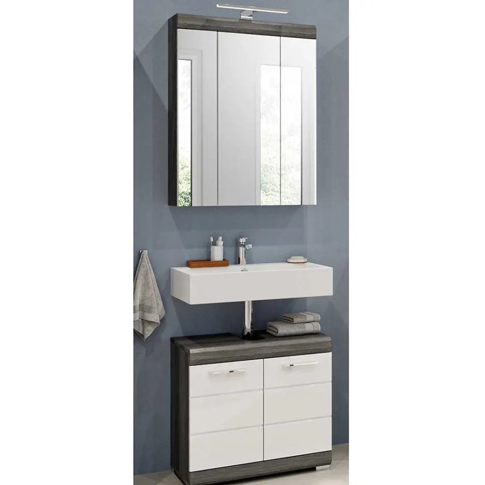 Wohnen Bad Beckenschrank & Spiegelschrank - Nancys (zweiteilig)