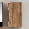 Wohnen Badschränke|Schränke*Bad Hängeschrank in Baumkante Wildeiche Optik - Breznia