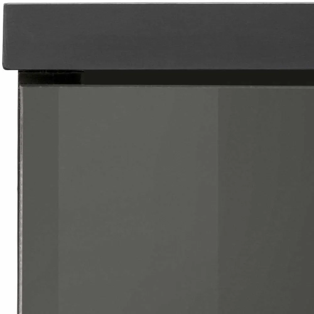 Wohnen Bad Hängeschrank in Hochglanz Grau - Ulivia