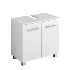 Wohnen Waschtisch|Waschbeckenunterschränke*Bad Hochglanz Unterschrank für Waschbecken - Vohdan I