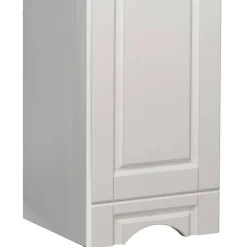 Wohnen Bad Hochschrank in Weiß - 35x180x32 cm - Akira