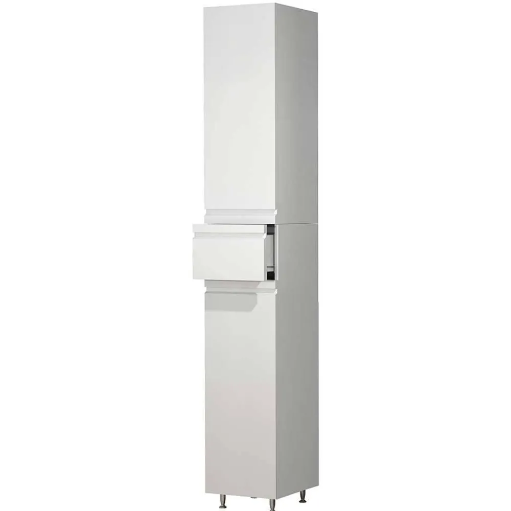 Wohnen Bad Hochschrank in Weiß modern - Departo