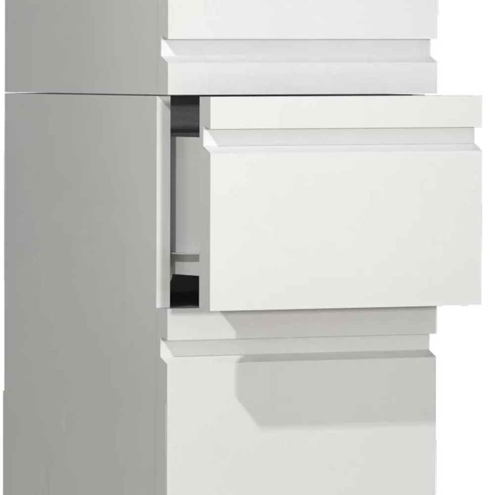 Wohnen Bad Hochschrank in Weiß modern - Departo