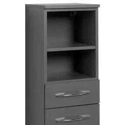 Wohnen Bad Hochschrank Juventuda in Grau