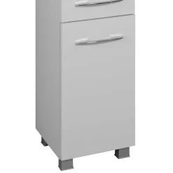 Wohnen Badschränke*Bad Hochschrank Lartemo in Weiß