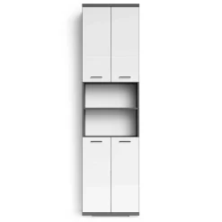 Wohnen Bad Hochschrank zweifarbig - Asutria