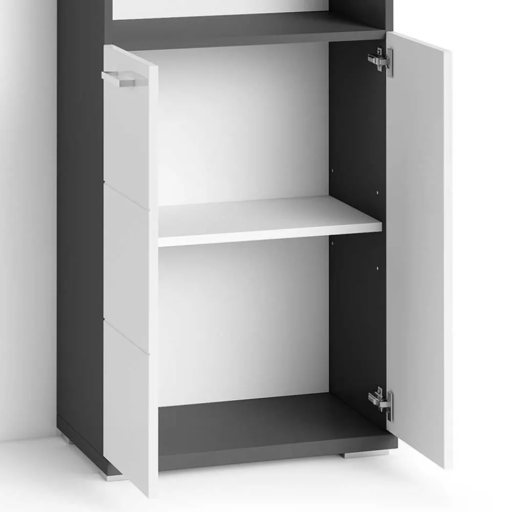 Wohnen Bad Hochschrank zweifarbig - Asutria