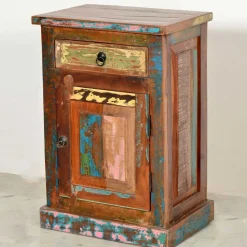 Wohnen Flurkommoden|Shabby Chic Möbel*Bad Kommode Jamaica in Bunt