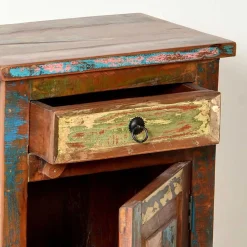 Wohnen Flurkommoden|Shabby Chic Möbel*Bad Kommode Jamaica in Bunt