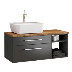 Wohnen Bad Komplett Waschtisch Set - Estregos (dreiteilig)