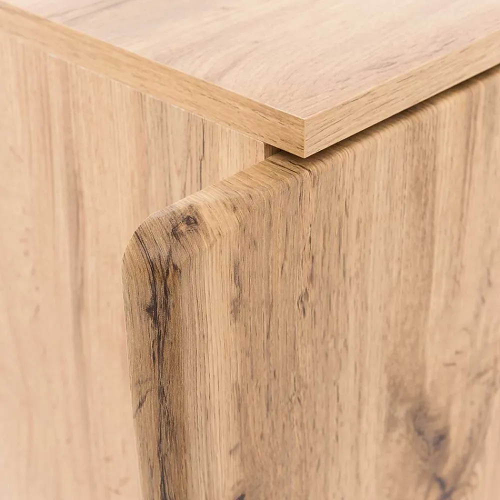 Wohnen Badezimmer Komplett*Bad Möbelset mit Baumkante Dekor - Tofias (dreiteilig)