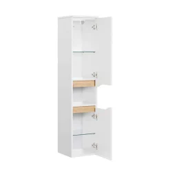 Wohnen Badschränke*Bad Midi-Schrank 141 cm hoch - Zenata