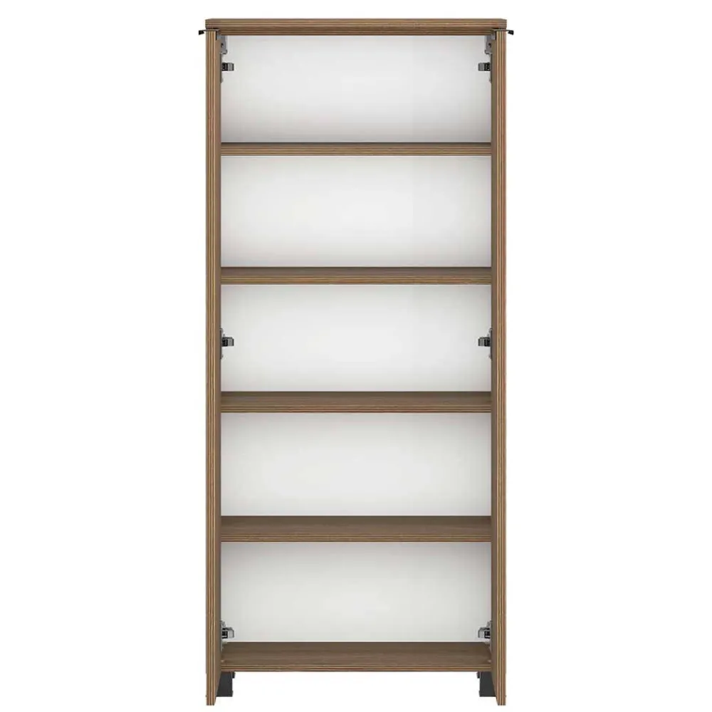 Wohnen Badschränke*Bad Midi-Schrank in Eiche Dunkel Optik - Ucaida