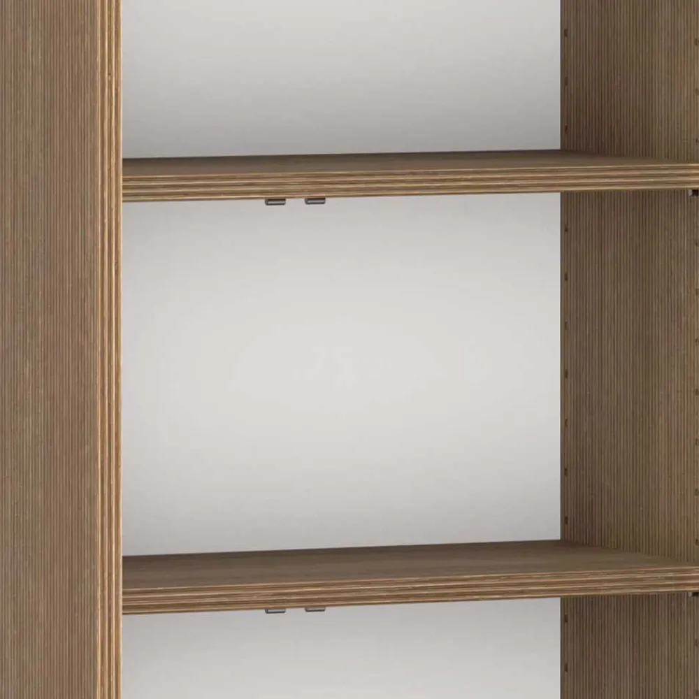 Wohnen Badschränke*Bad Midi-Schrank in Eiche Dunkel Optik - Ucaida