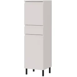 Wohnen Bad Midischrank in Hellgrau - Dadra