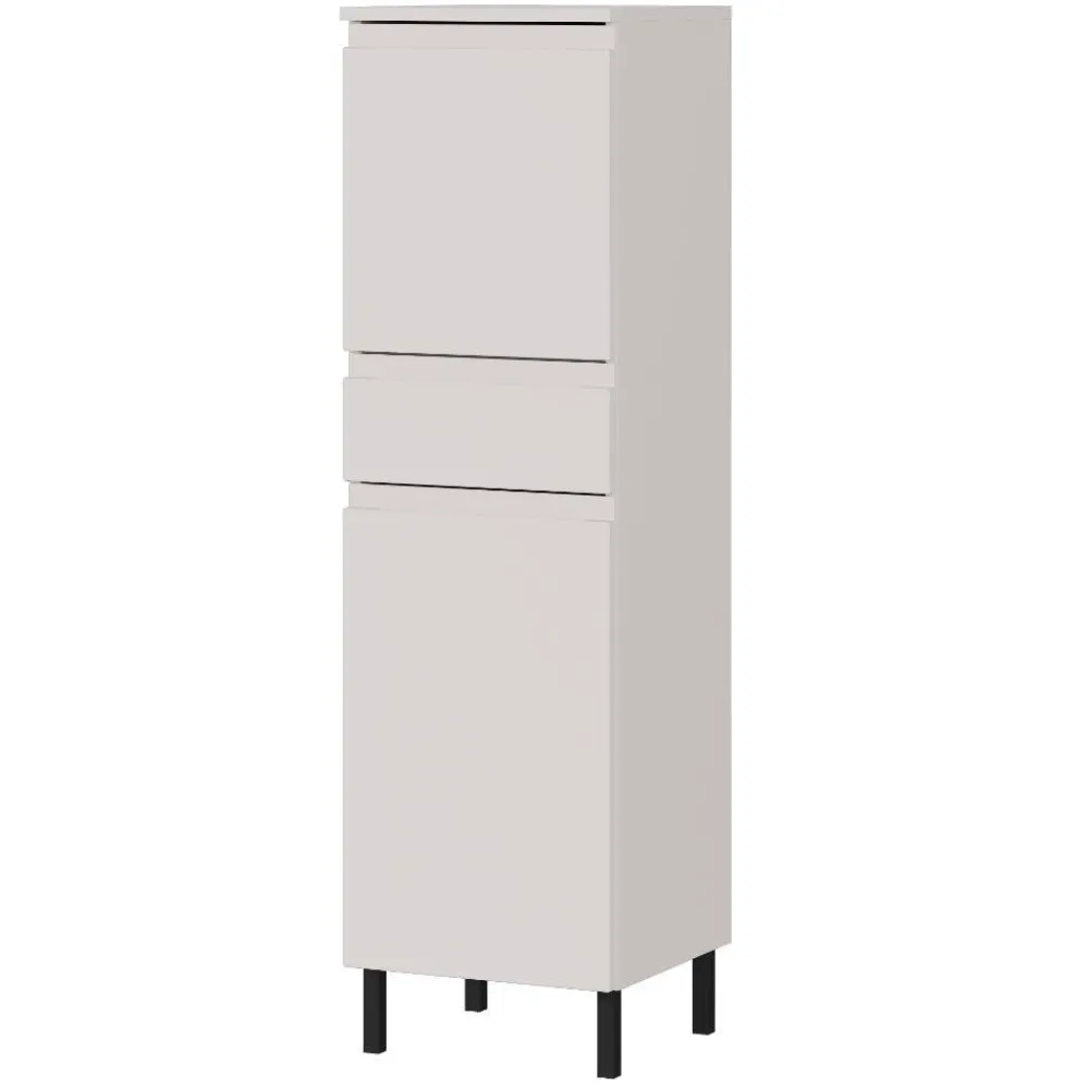 Wohnen Bad Midischrank in Hellgrau - Dadra