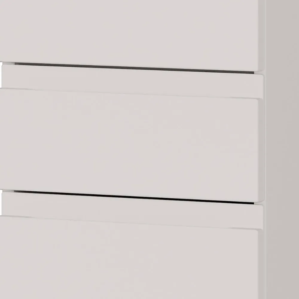 Wohnen Bad Midischrank in Hellgrau - Dadra