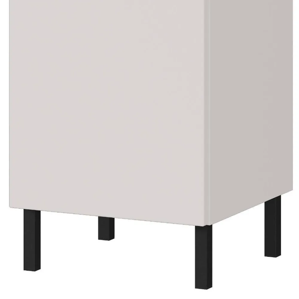 Wohnen Bad Midischrank in Hellgrau - Dadra