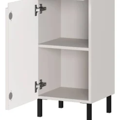 Wohnen Bad Midischrank in Hellgrau - Dadra