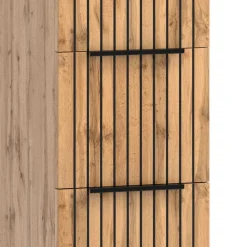 Wohnen Badschränke*Bad Midi-Schrank mit Schublade - Crystoga