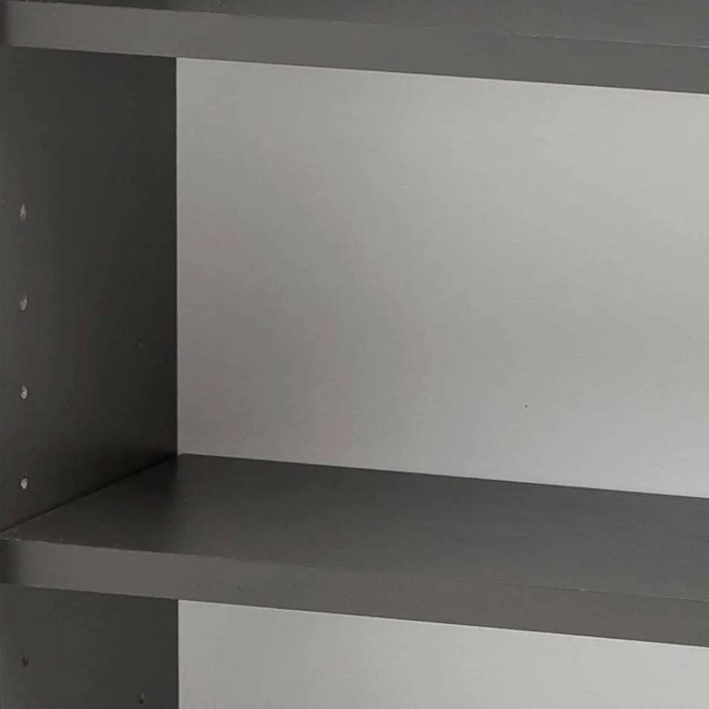 Wohnen Badschränke*Bad Oberschrank in Dunkelgrau - Novelya