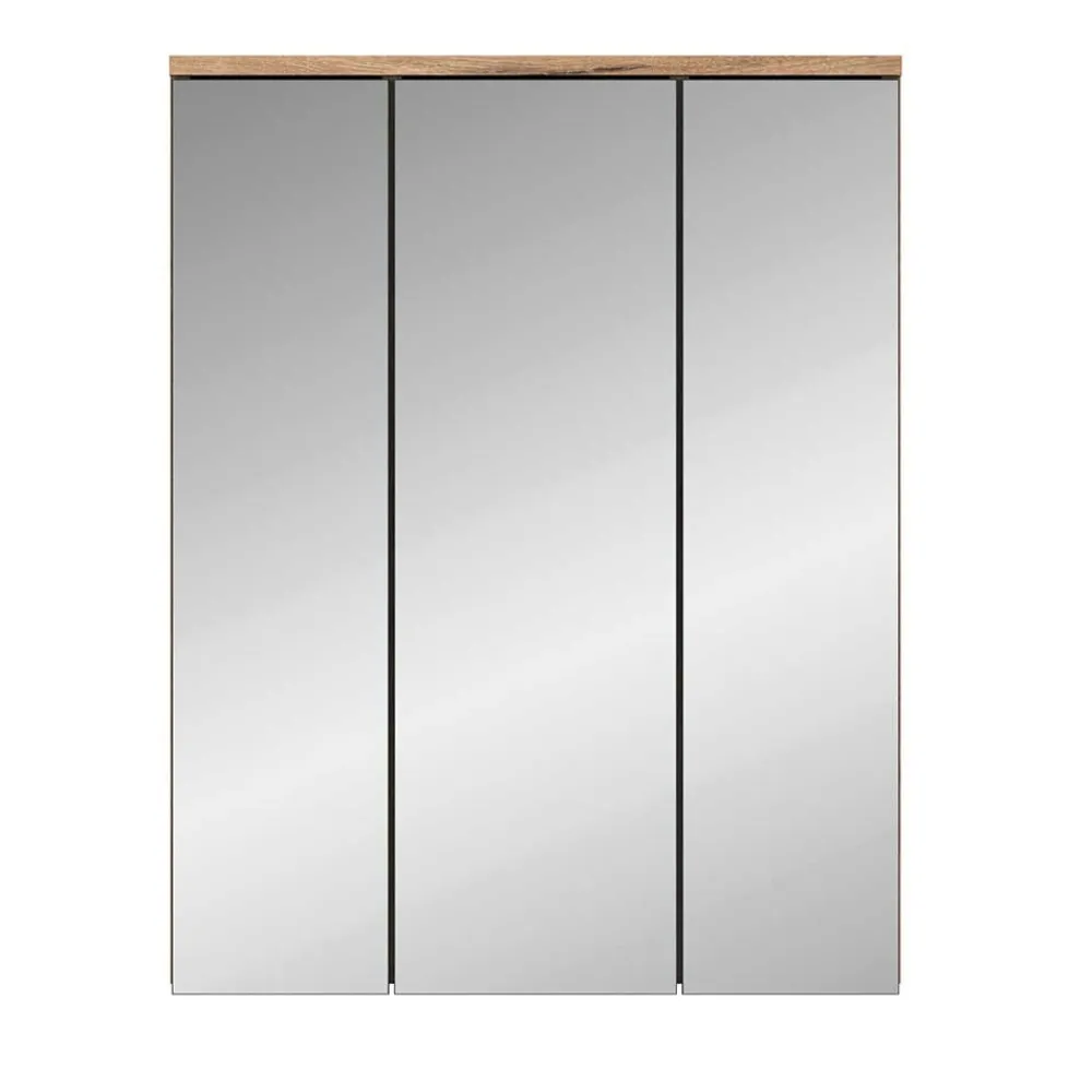Wohnen Glasmöbel|Bad-Spiegelschränke*Bad Oberschrank mit Spiegeltüren 60 cm breit - Depart