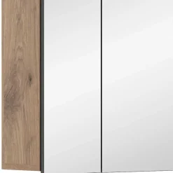 Wohnen Glasmöbel|Bad-Spiegelschränke*Bad Oberschrank mit Spiegeltüren 60 cm breit - Depart