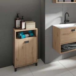 Wohnen Badschränke*Bad Schrank in Wildeiche Optik - Eleore