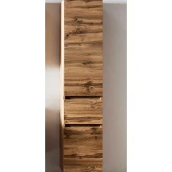 Wohnen Badschränke|Schränke*Bad Seitenschrank in Holz Optik Wildeiche - Iliam