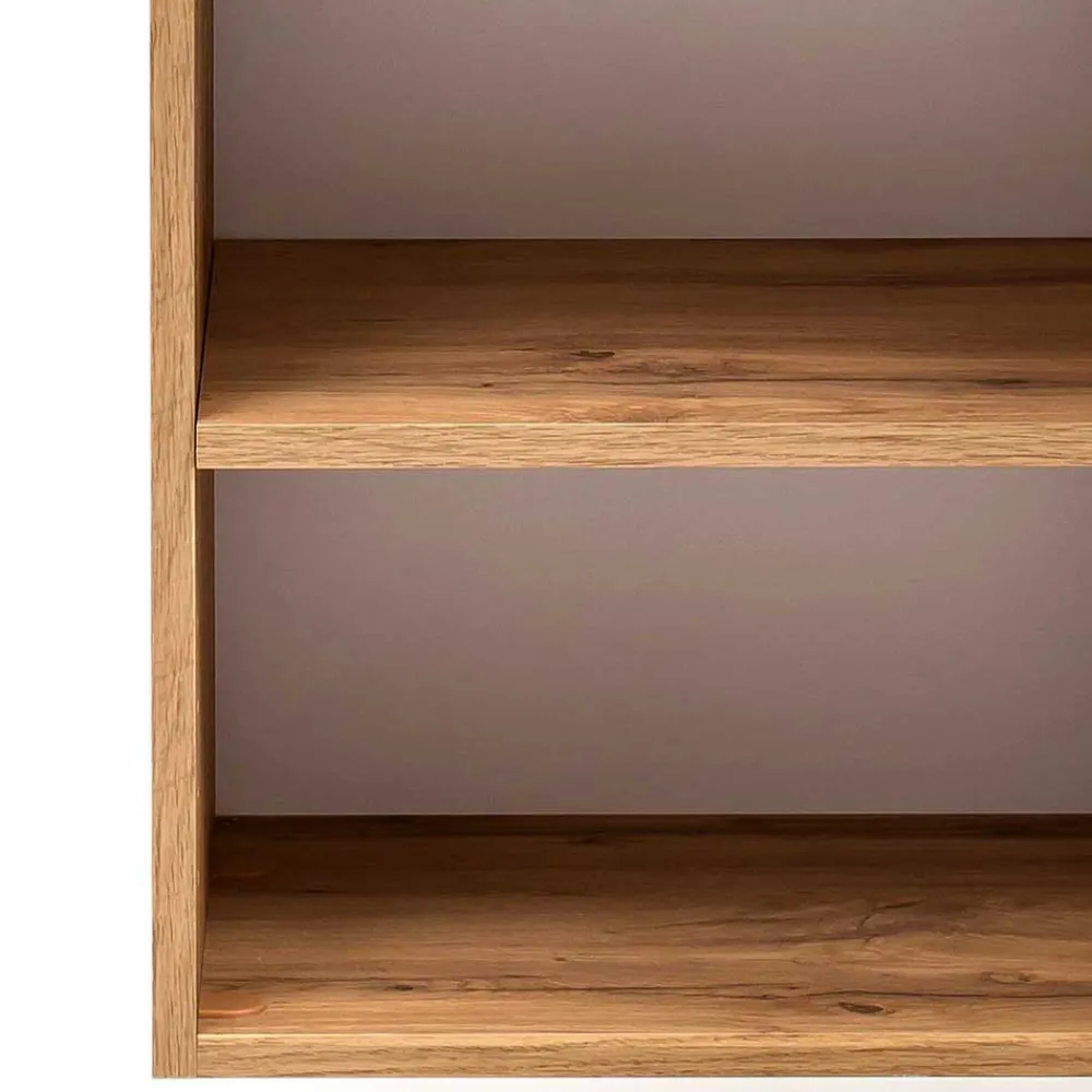 Wohnen Badschränke|Schränke*Bad Seitenschrank in Holz Optik Wildeiche - Iliam