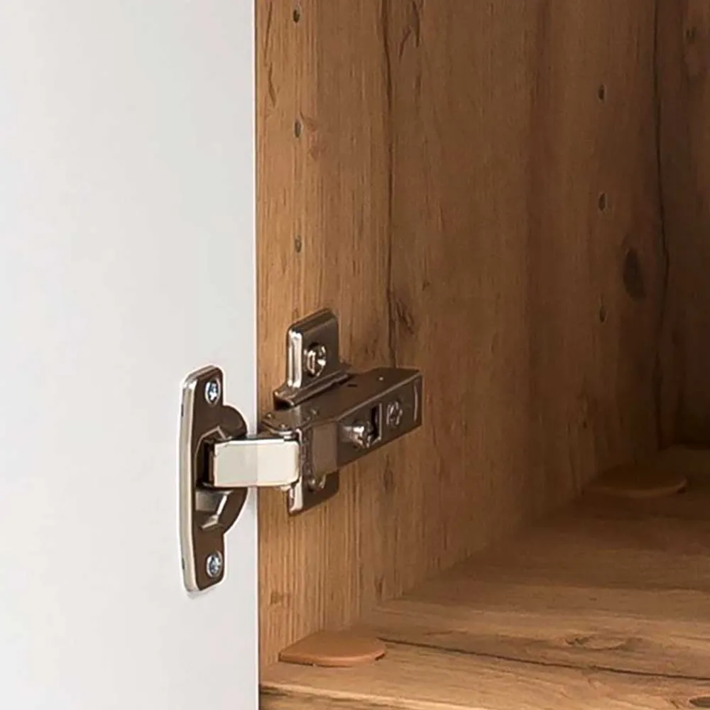 Wohnen Badschränke|Schränke*Bad Seitenschrank in Holz Optik Wildeiche - Iliam