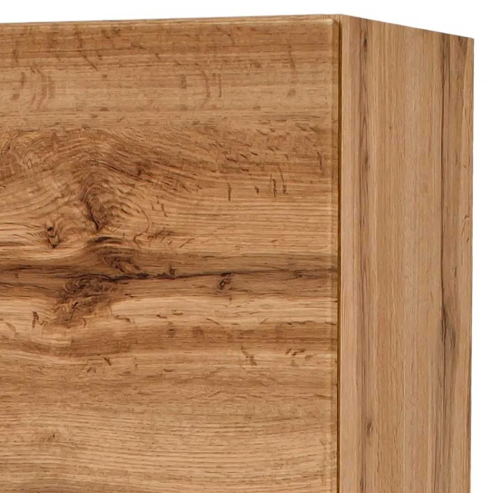 Wohnen Badschränke|Schränke*Bad Seitenschrank in Holz Optik Wildeiche - Iliam