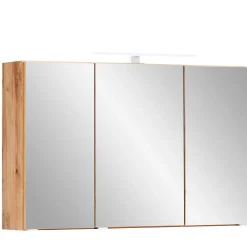 Wohnen Bad-Spiegelschränke*Bad Spiegelschrank in Wildeiche Optik - Drumias