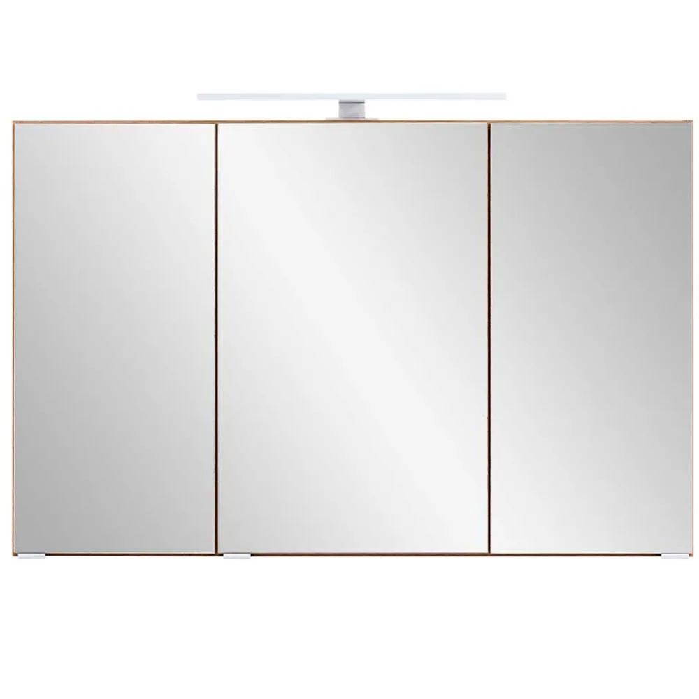 Wohnen Bad-Spiegelschränke*Bad Spiegelschrank in Wildeiche Optik - Drumias