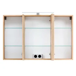 Wohnen Bad-Spiegelschränke*Bad Spiegelschrank in Wildeiche Optik - Drumias