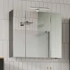 Wohnen Bad Spiegelschrank mit LED 3-türig - Dolida