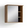 Wohnen Bad-Spiegelschränke*Bad Spiegeltür-Hängeschrank mit 3 Fächern - Eleore